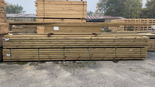 Poteau Raboté 70 x 70 mm Traité Classe 4 - BOIS PLUS Magasin